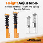 Coilovers for Volvo S70 (1998-2000) 24 Way Damper Suspension