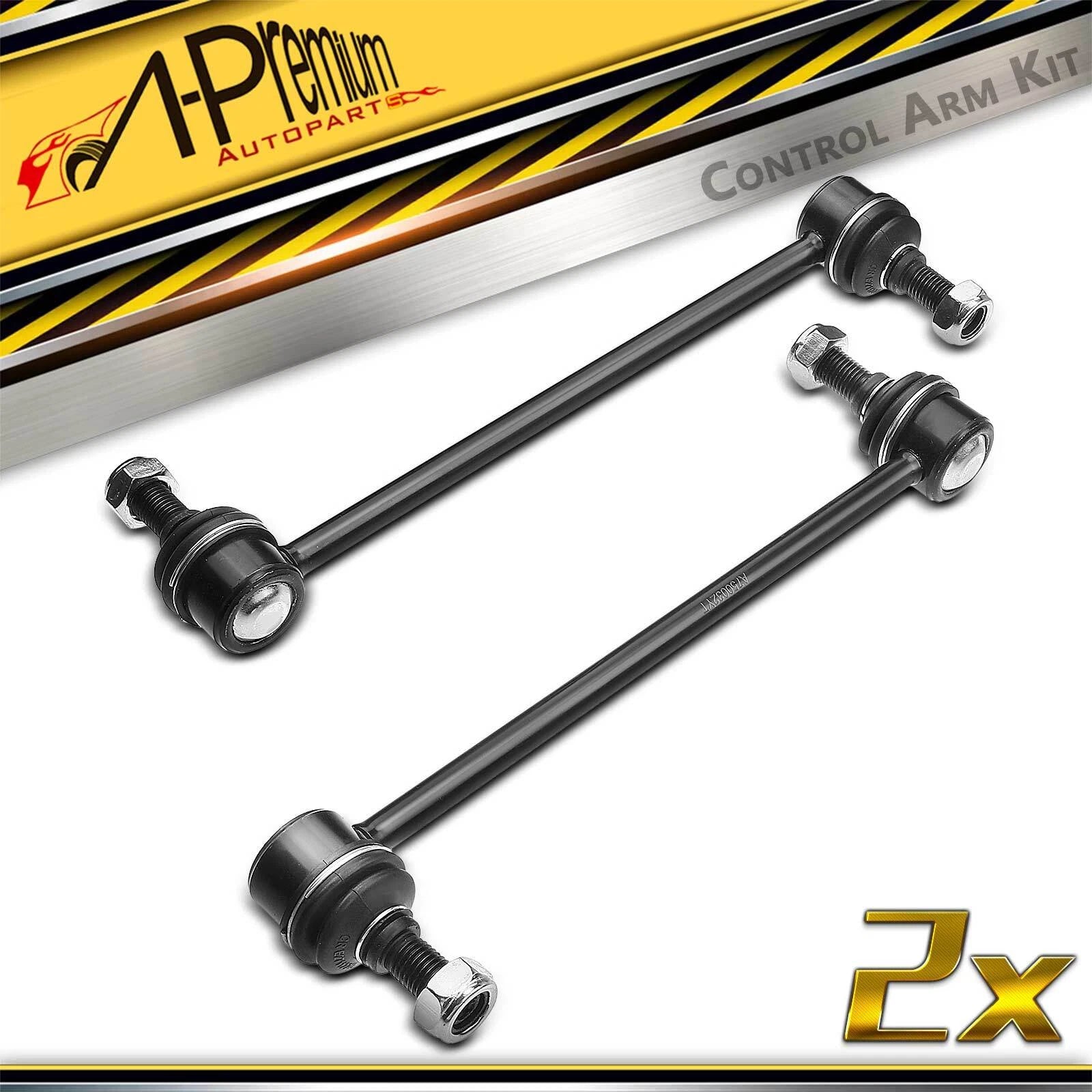 2X Front Sway Bar End Links for Hyundai Elantra (2007–2012) Kia Forte (2010–2013)