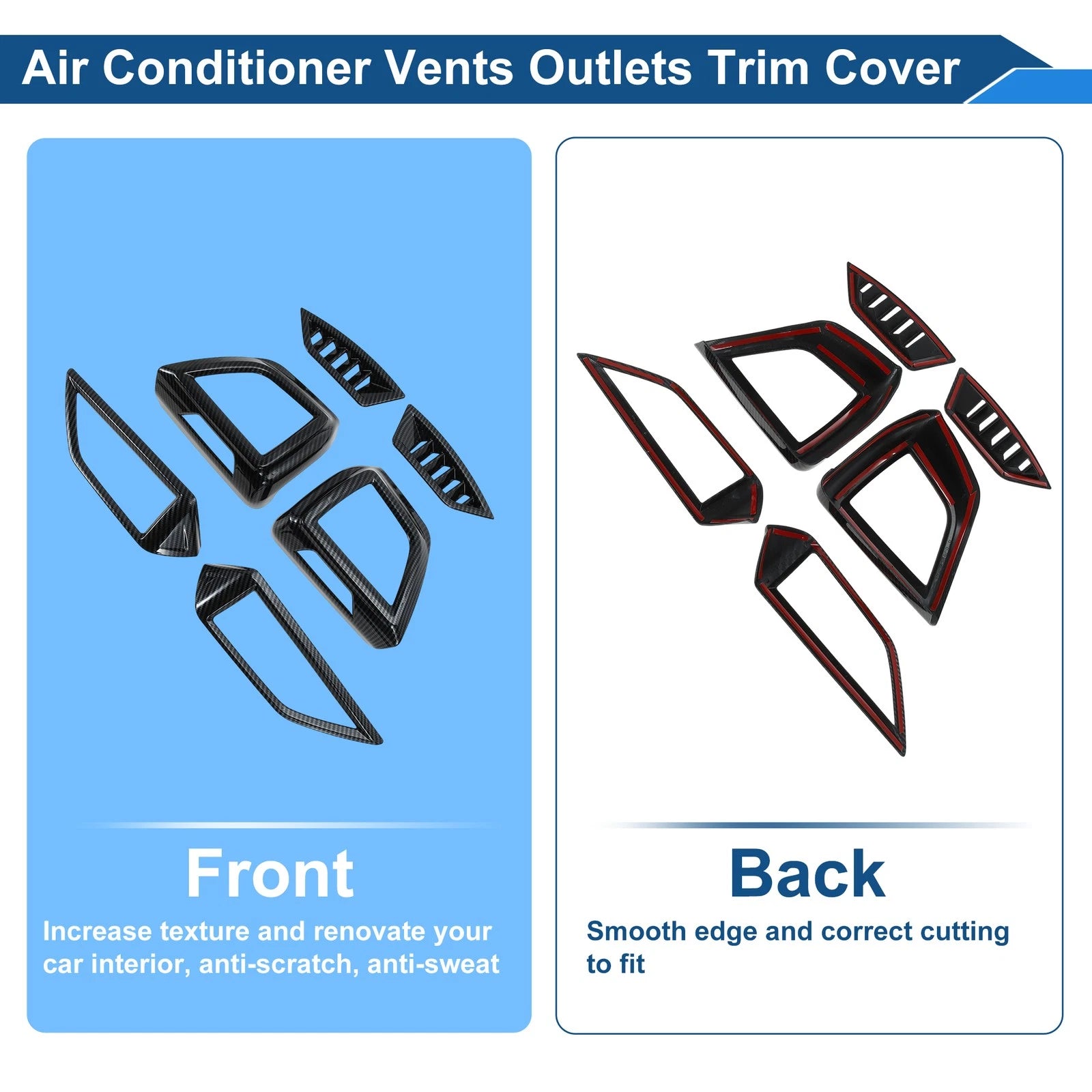 Center Console Air Vent Cover Trim Kit  