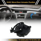 HVAC Heater Blend Door Actuator for Acura MDX (2007–2013) No. 79140SHJA01/79140-SHJ-A01
