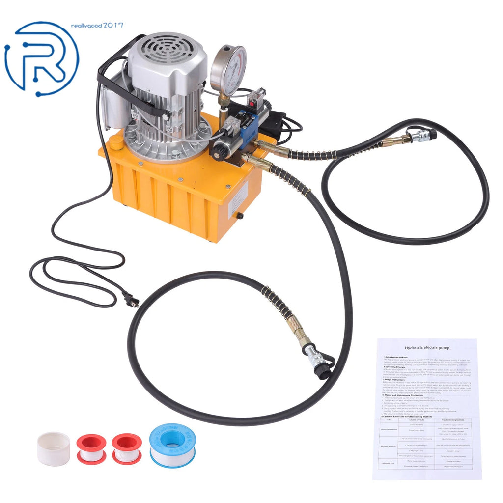 Electric Hydraulic Pump for Various Applications (10000 PSI, 750W)