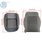 Seat Cover Set for Jeep Wrangler (2007–2012) - Durable Cloth, Passenger
