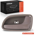 Rear Right Beige Plastic Interior Door Handle for Kia Rio (2002–2005)