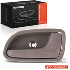 Rear Right Beige Plastic Interior Door Handle for Kia Rio (2002–2005)