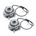 2X Front Wheel Hub Bearings for GMC Jimmy Sonoma 4WD (1997–2004)