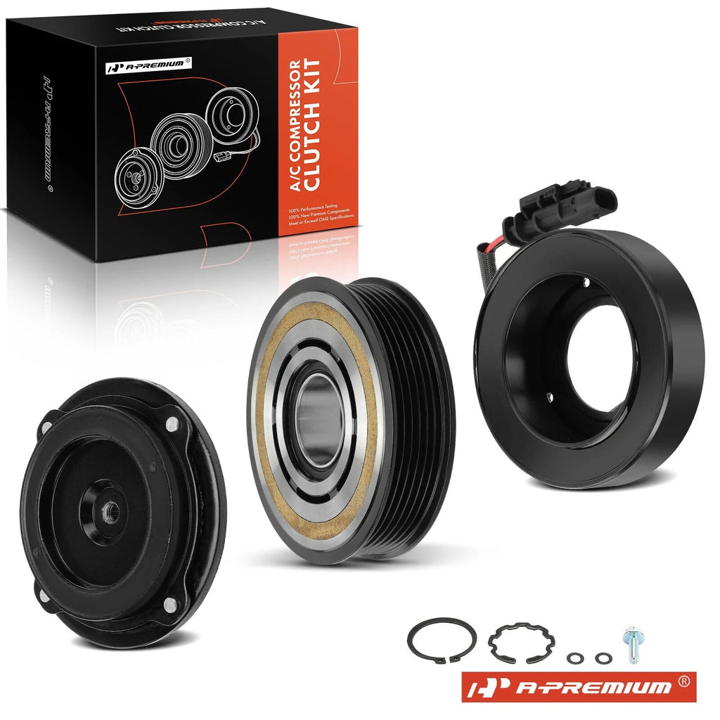 A/C Compressor Clutch Kit for Chevy Camaro (2016–2021) Cadillac ATS (2013–2019)
