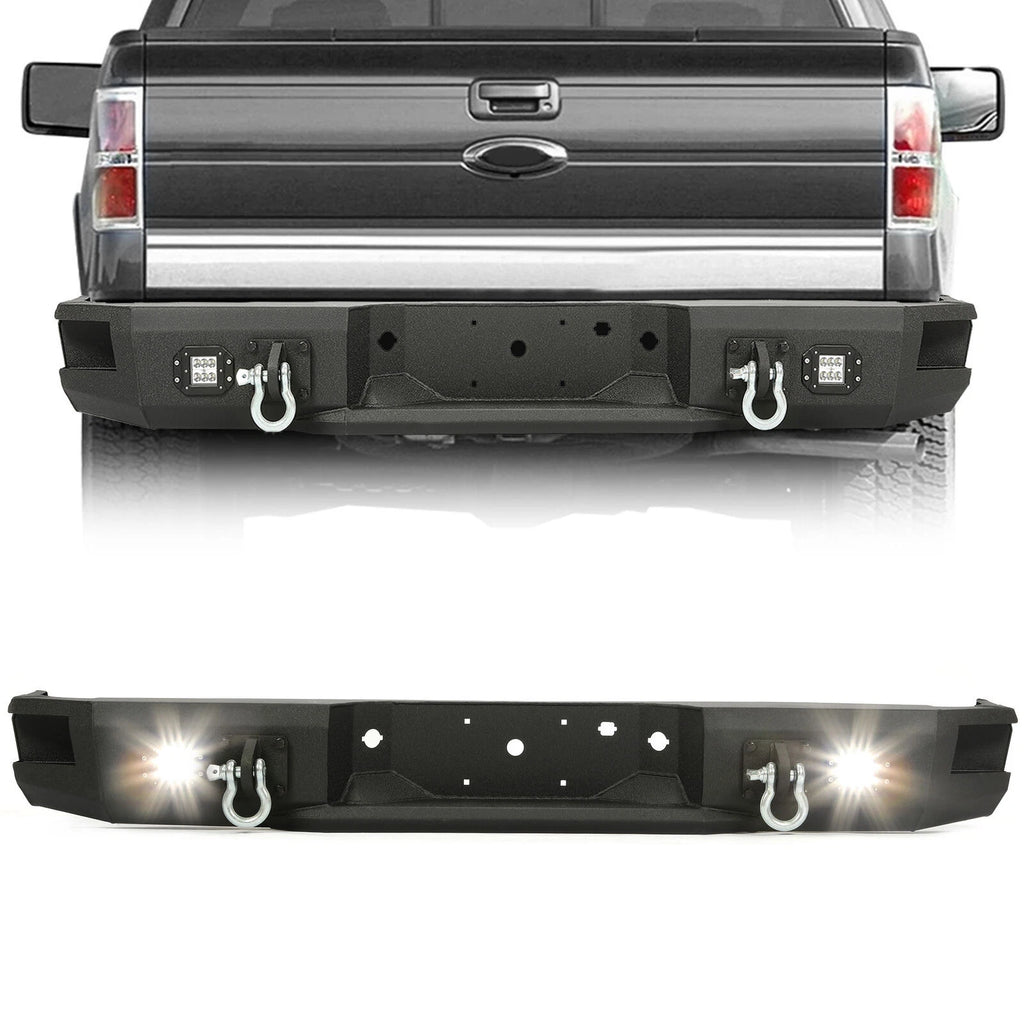 Heavy Duty Winch Ready Front & Rear Bumper for Ford F150 (2009–2014)