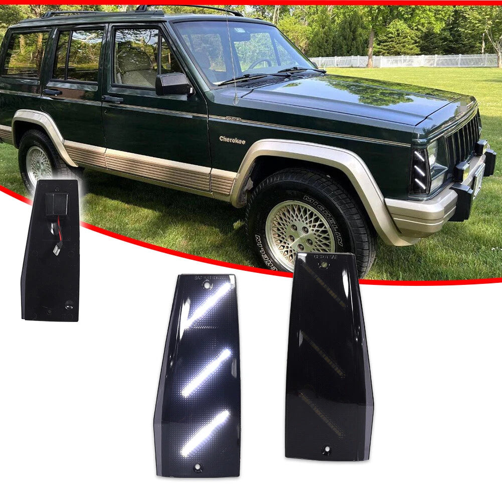 LED Front Vertical Side Markers for Jeep Cherokee XJ (1984–1996)