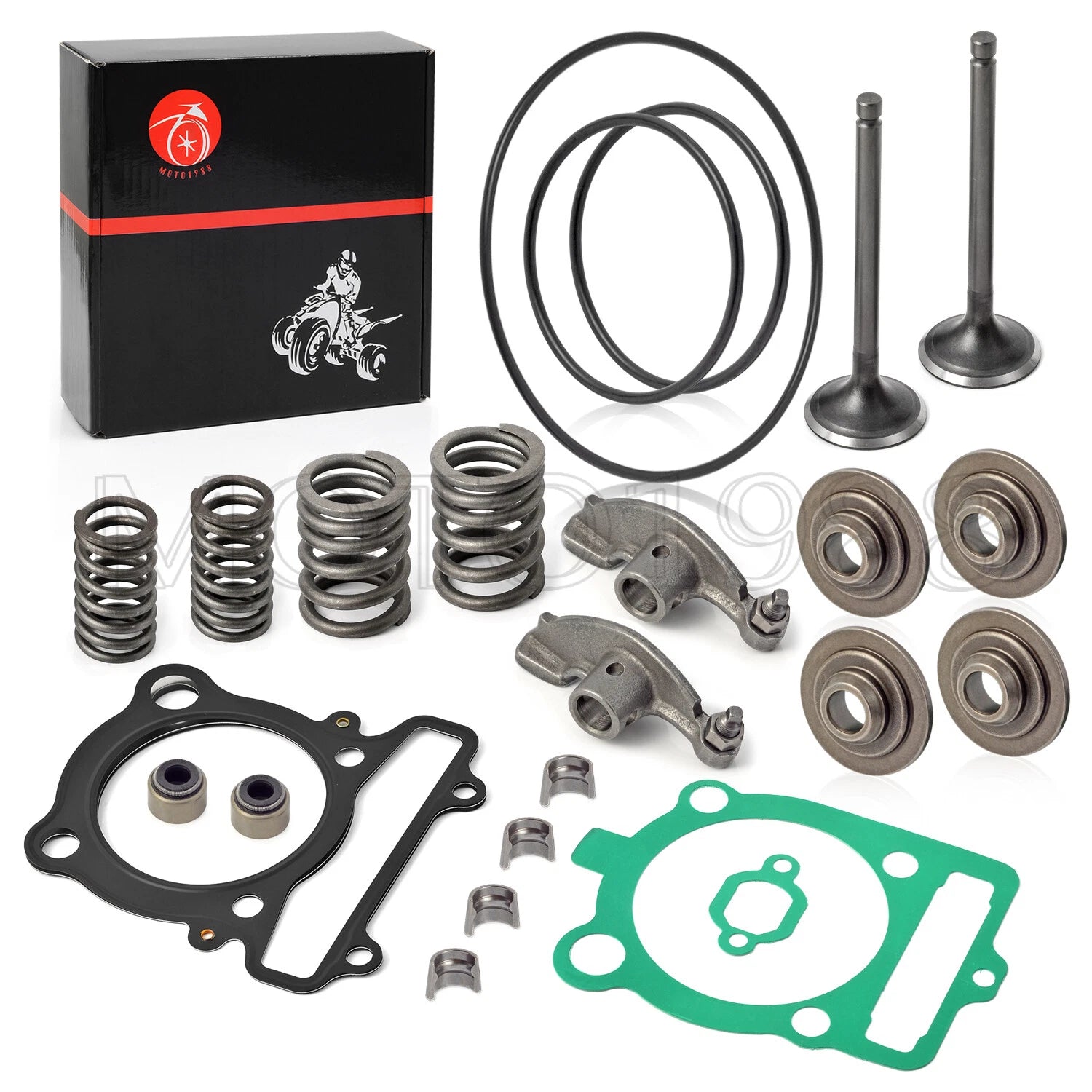 Rocker Arm & Valve Kit for Yamaha 350 Warrior Raptor Grizzly (1995–2006)