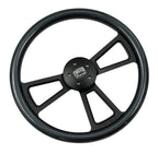 Steering Wheel Cover 18 Inch Black Carbon Fiber for Peterbilt Kenworth ( )