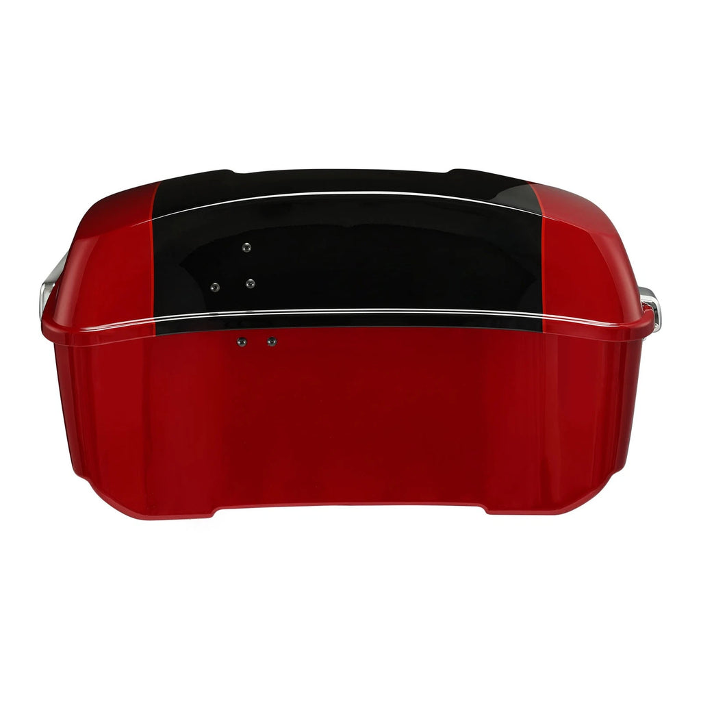 King Trunk for Harley Touring Road Glide (2014–2026) Billiard Red/Vivid Black