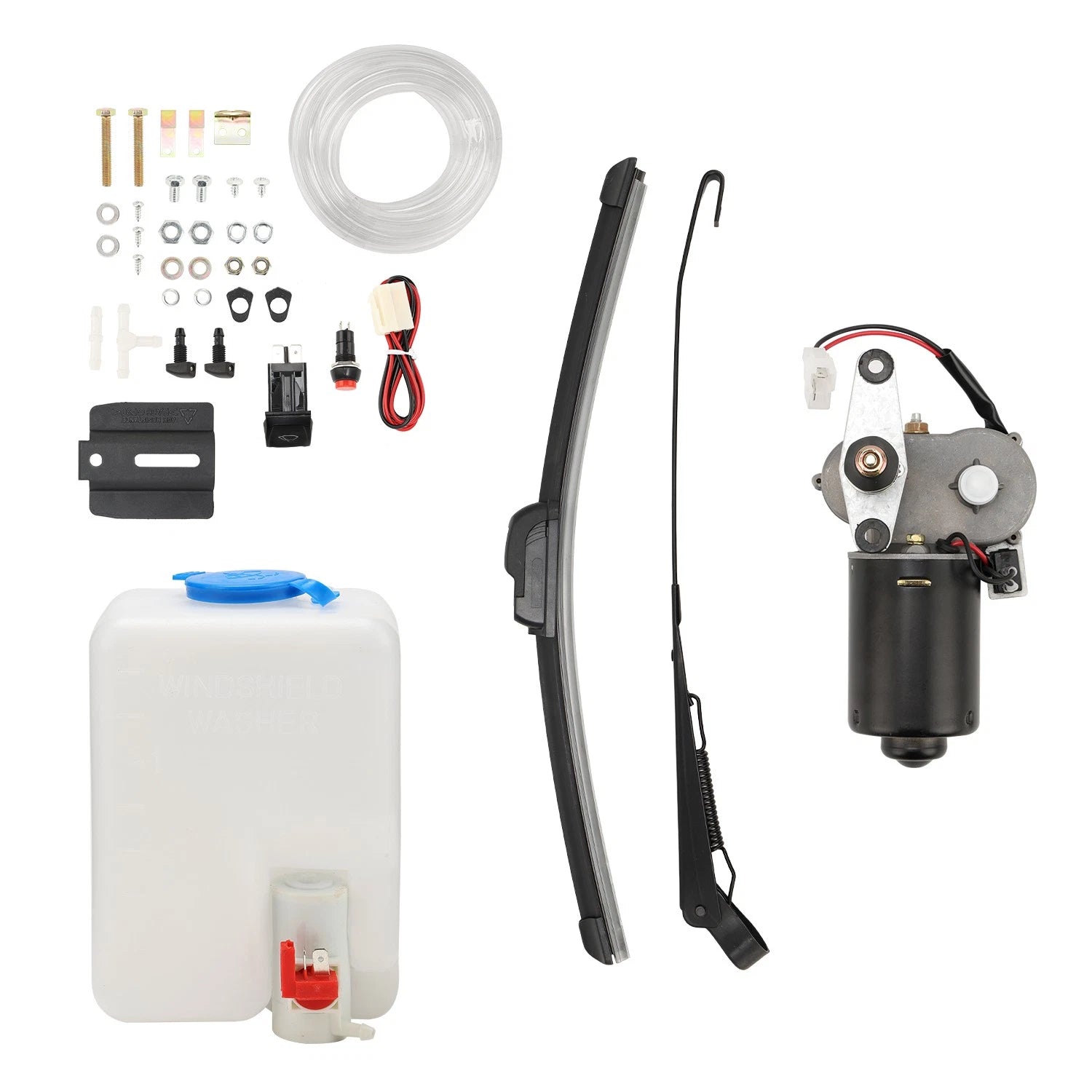 12V Electric Windshield Wiper Motor Kit for Polaris Ranger 570/800/900/1000