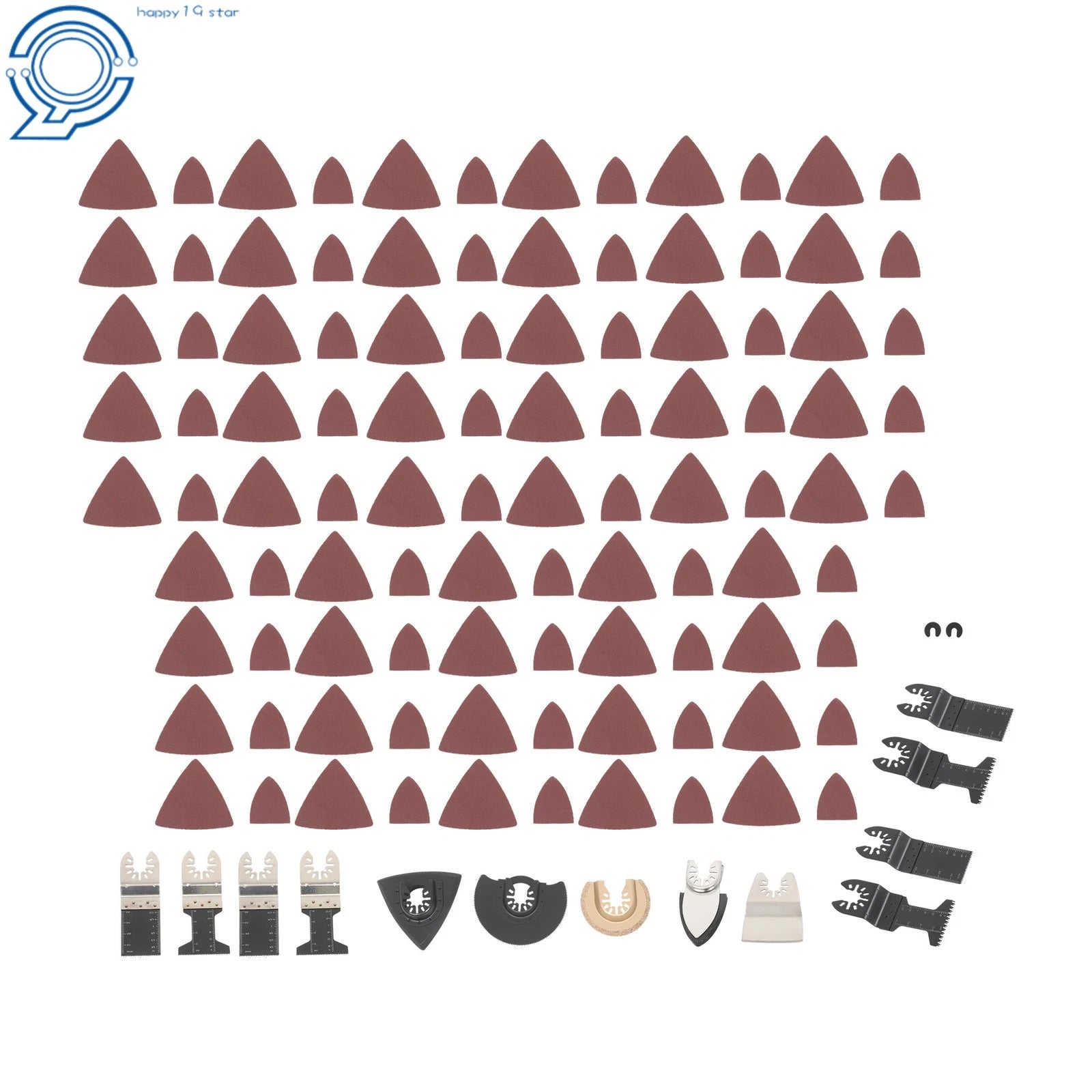 115 PCS Oscillating Saw Blades Set for Multitools