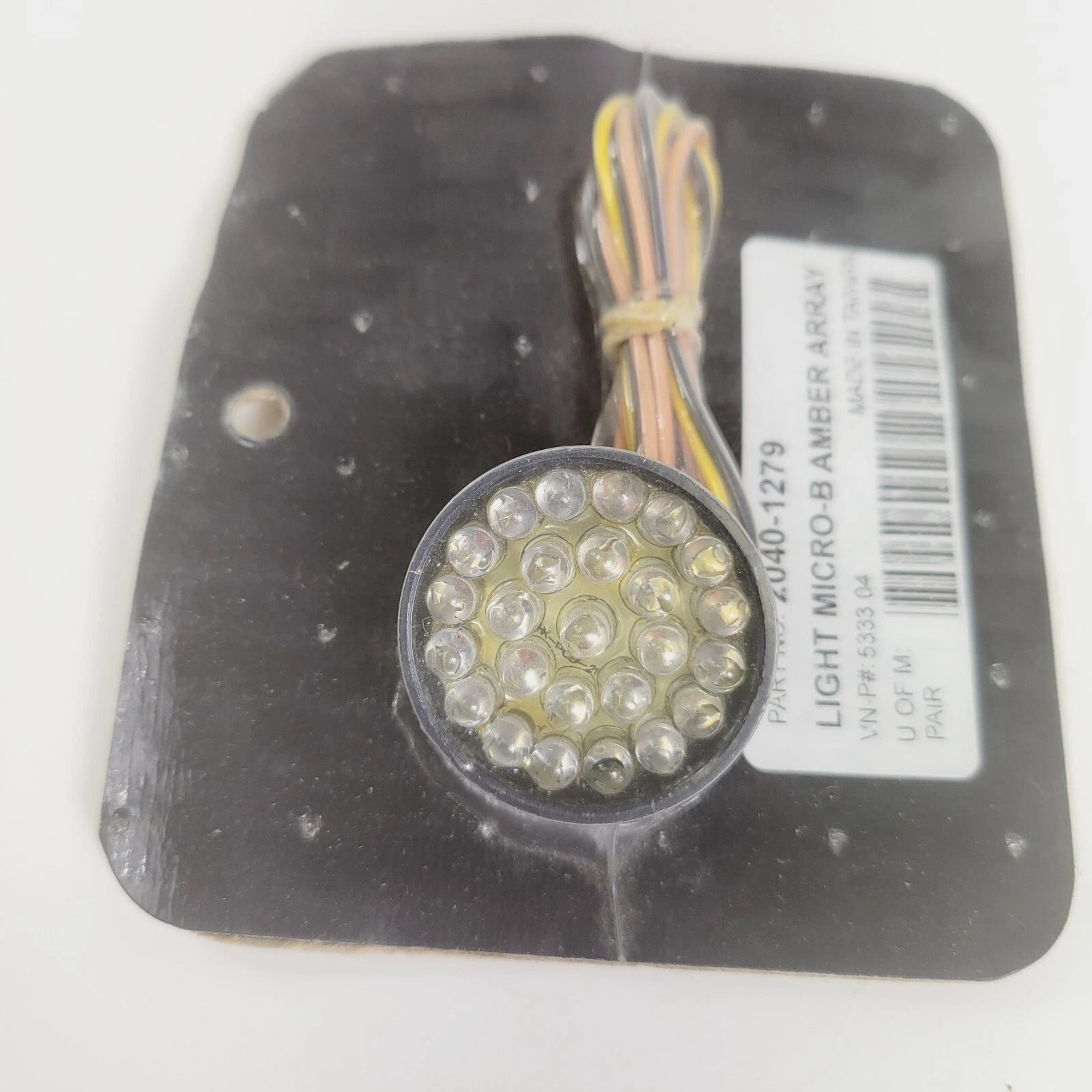 Lazer Star Micro-B Mini Light Amber for Motorcycle (2040-1279)