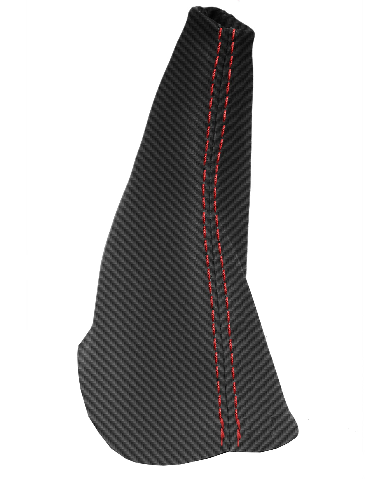 Manual Shift Boot Cover for Dodge Ram 2500 3500 (2003–2012) Carbon Fiber Red Stitch