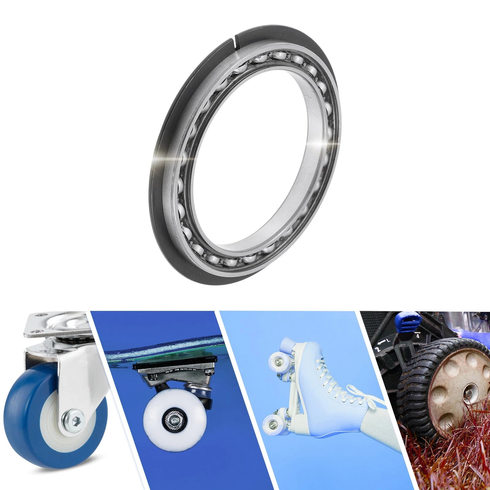 Deep Groove Ball Bearing 6810NR for Scooter Skateboard Wheel (P0 50x65x7mm)