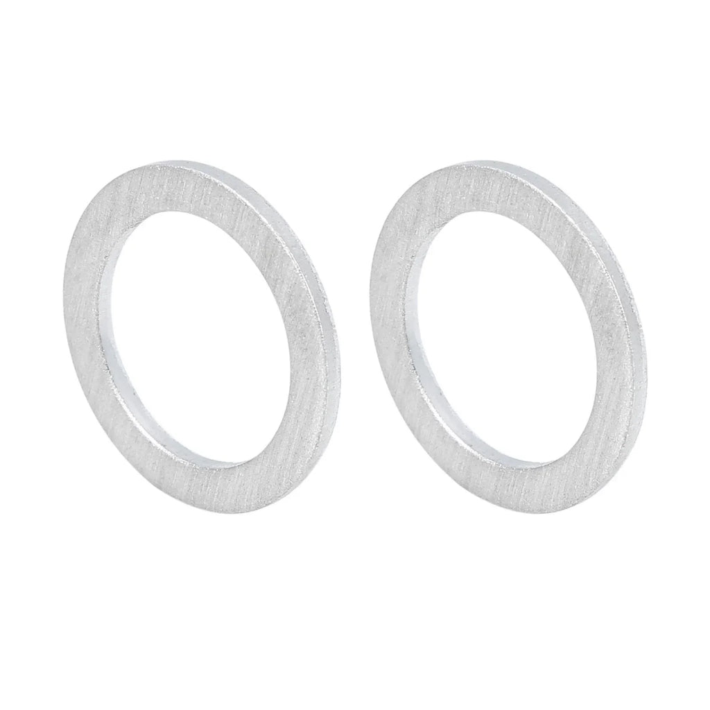 10 x M20 Silver Tone Oil Drain Plug Gaskets for Honda (94109-20000)