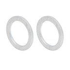 10 x M20 Silver Tone Oil Drain Plug Gaskets for Honda (94109-20000)