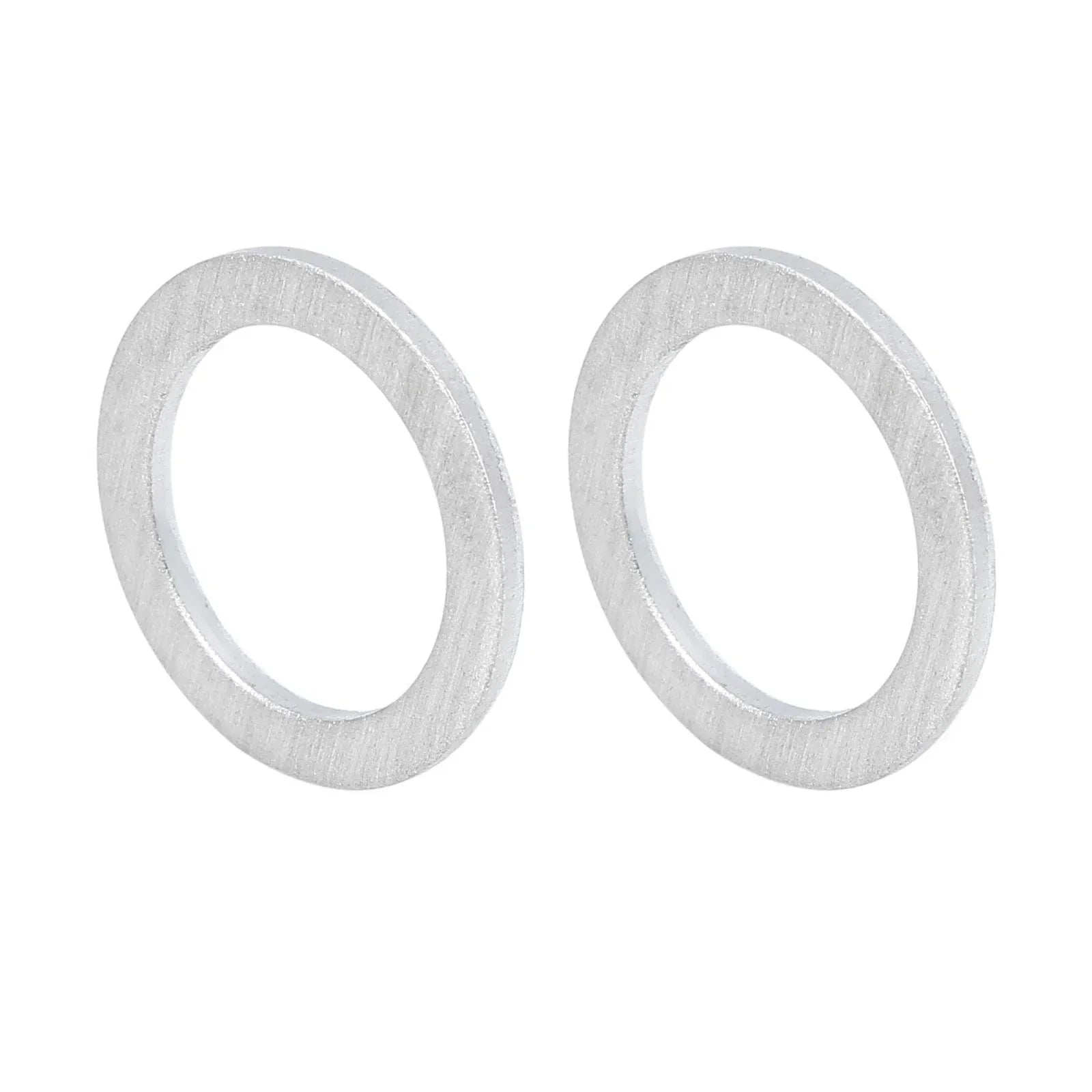 10 x M20 Silver Tone Oil Drain Plug Gaskets for Honda (94109-20000)