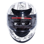 DOT Flip Up Full Face Helmet for Motorcycle (S, M, L, XL)