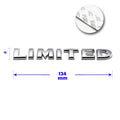 Polished Metal 3D Decal Emblem for Jeep Toyota Subaru Chrysler (Limited)