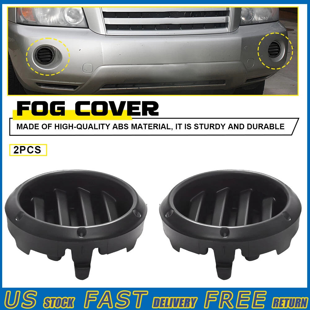 Fog Light Set Cover for Toyota Highlander (2004–2007)