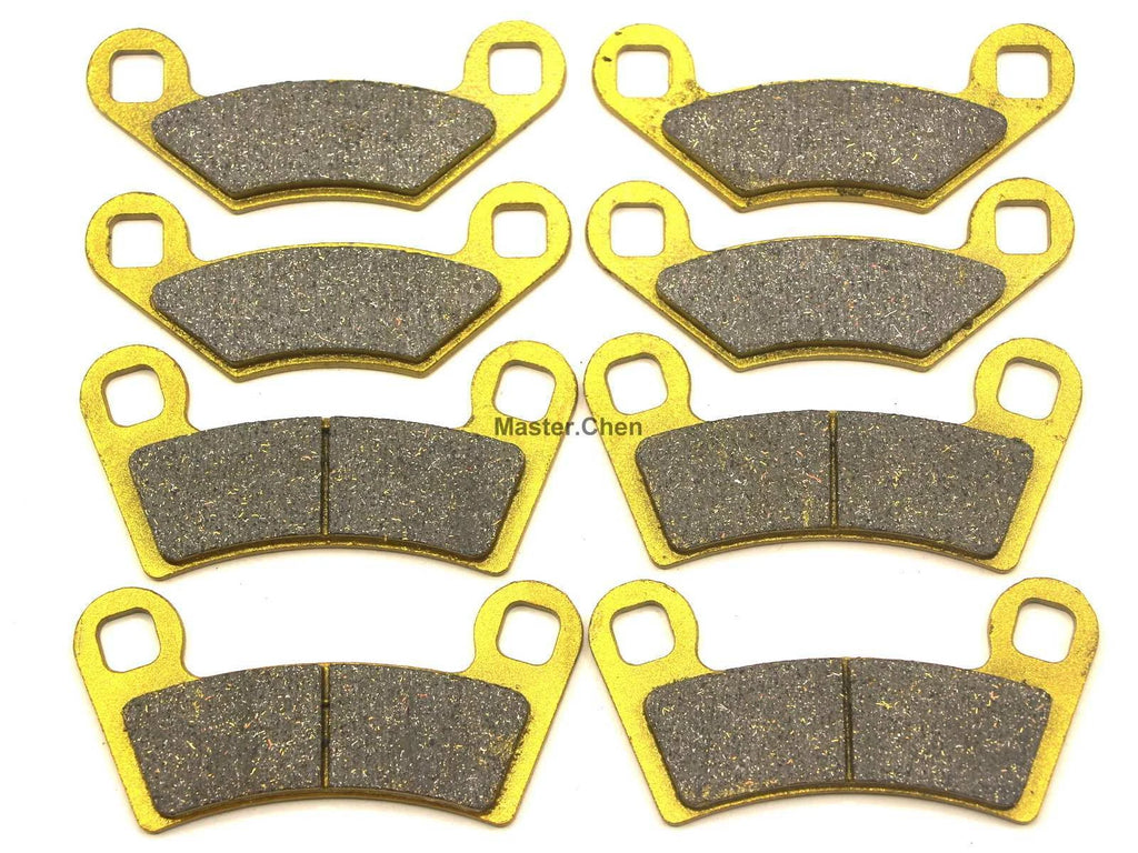Front & Rear Brake Pads for Polaris Ranger RZR 800 (2008–2014) / S EFI (2009–2013)