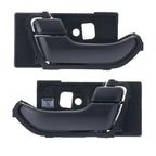 2 x Inner Door Handle Black for Holden Colorado RG (2012–2020)