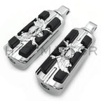 Pirate Skull Footpegs for Harley Softail Slim FLSL & Breakout FXBR (2018–2023)