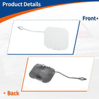 Rear Tow Hook Cover for Mercedes-Benz B-Class (2012–2019) No.A2468851022 White