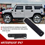 Smoke LED Fender Side Marker Signal Lights for Hummer H2 (2003–2009)