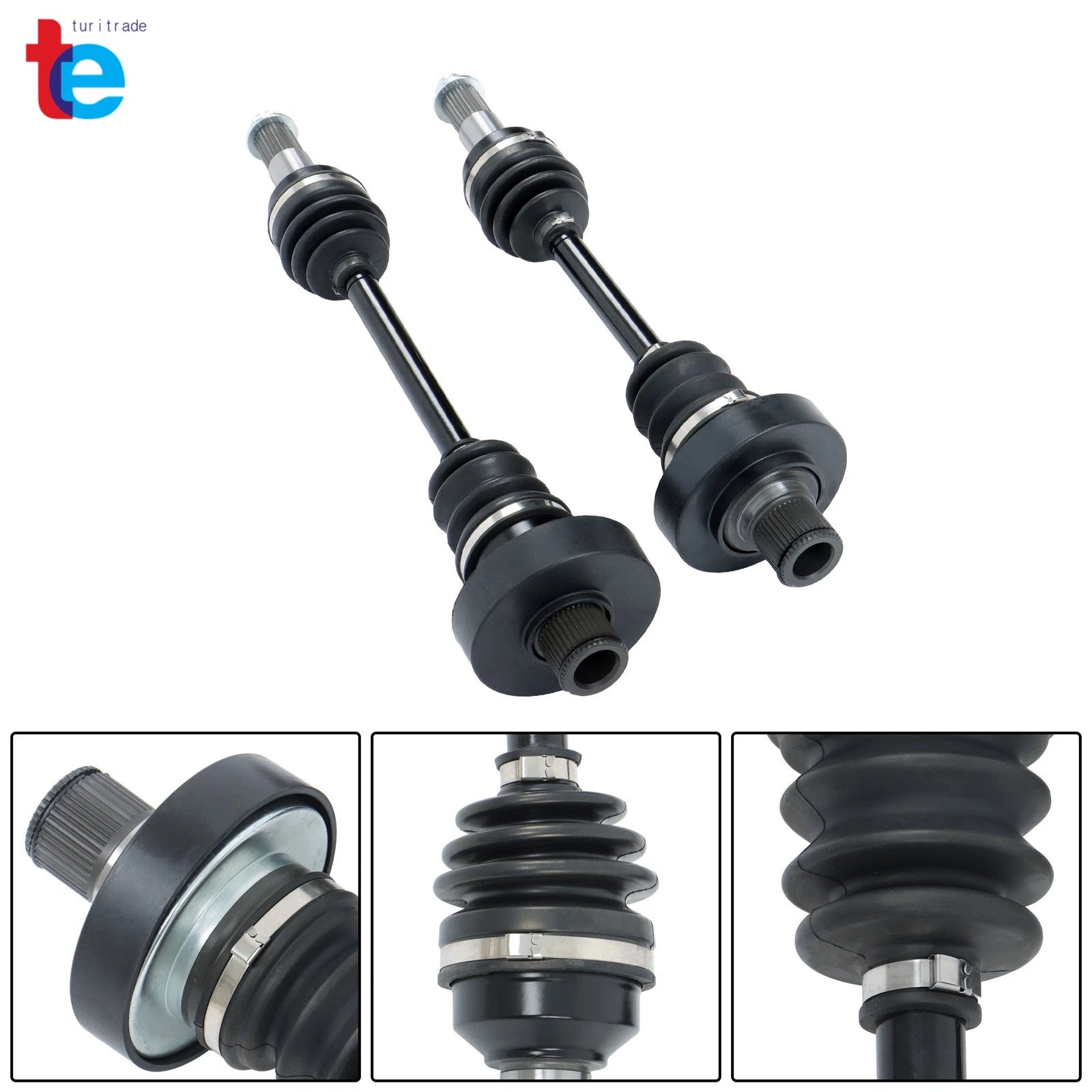Set of 2 CV Axles for Yamaha Grizzly 660 YFM660 (2003–2008)