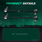 2X Front Stabilizer Bar Link Kit for Toyota Corolla (2003–2015) K80230