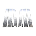 8Pc Chrome Pillar Post Covers for Audi Q7 (2007–2015)