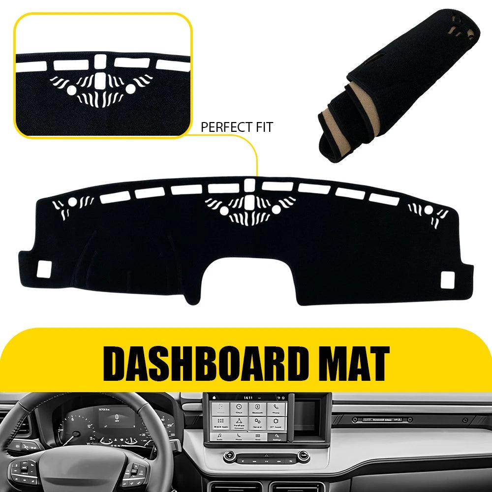 Dash Mat for Ford Maverick (2022–2025) - Anti-Glare Black Protector