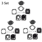Set of 3 Carburetor Diaphragm Kit for Stihl BR500 BR550 BR600 (RB-134)