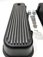 Aluminum Valve Covers Tall Finned Replacement for BBC 396 402 427 454 (–)