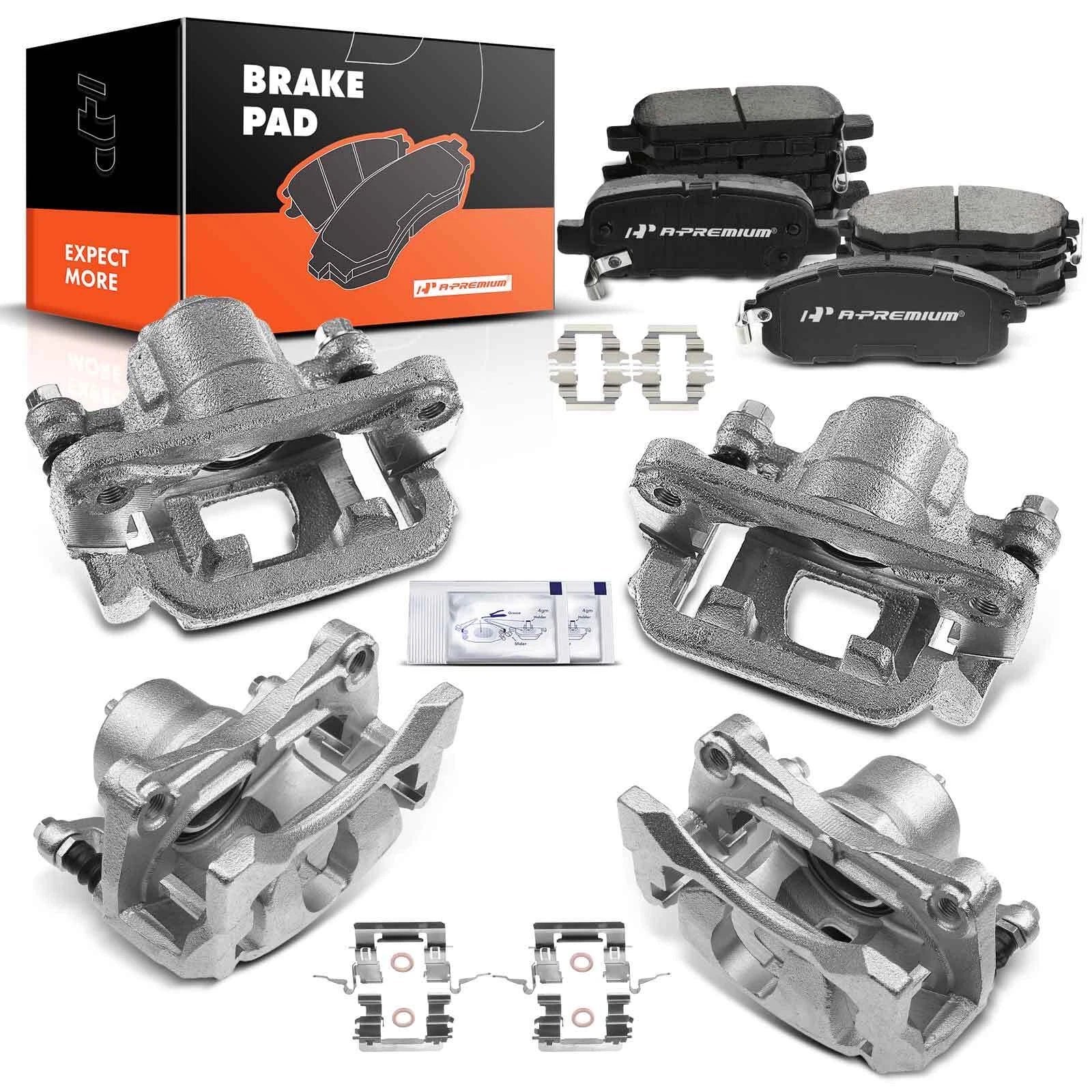Brake Pad and Caliper Set for Nissan Altima (2013)