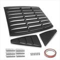 Lift-Off Rear & Quarter Side Window Louvers for Ford Mustang Coupe (2005–2014)