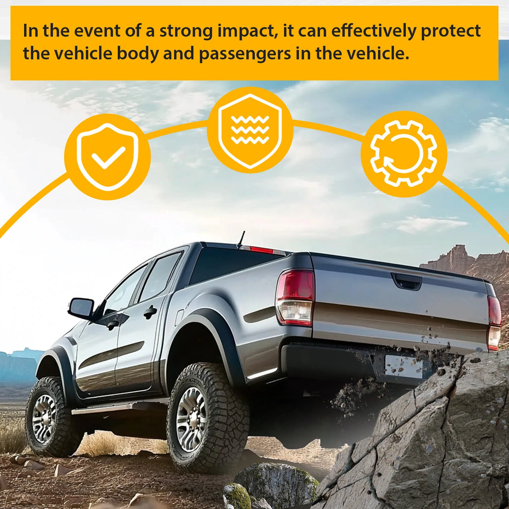 Rear Bumper Assembly Face Bar for Ford Ranger Styleside (1993–2011)