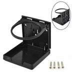 Useful Drink Holders Foldable Black Bracket Cup Drink Holder