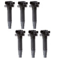 Set of 6 Delphi Ignition Coils for Ford Edge Lincoln MKS Mazda V6 (2007–2019)