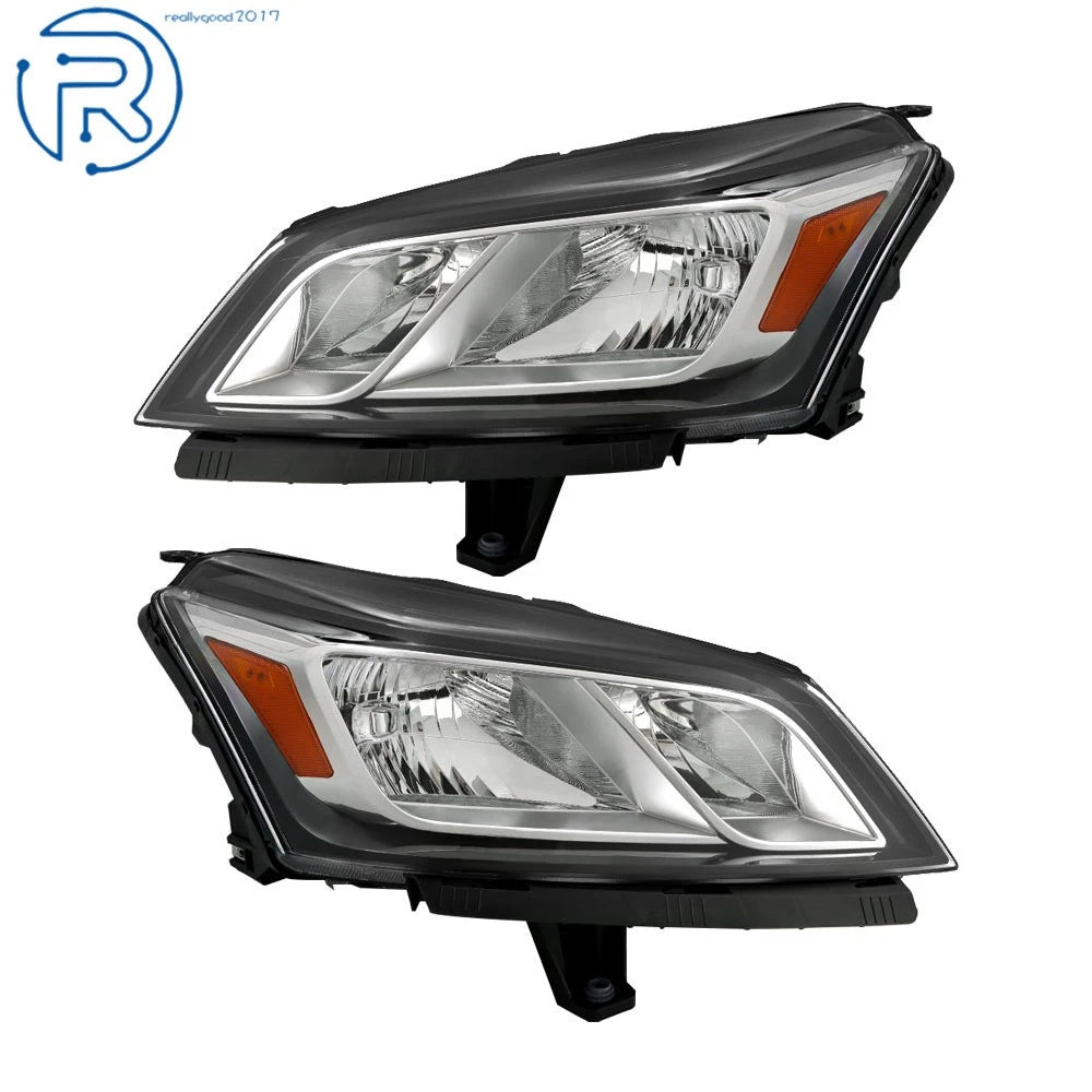 Halogen Headlights for Chevy Traverse (2013-2017) Driver & Passenger Side