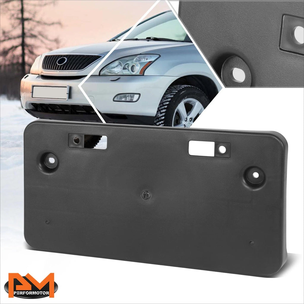 Front Bumper License Plate Mounting Bracket for Lexus RX330 RX350 (2004–2010)