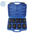 Set of 9 Deep Impact Socket Tools for Axle Hub Nut (1/2" Drive)