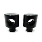 2'' Black Handlebar Risers Clamp for Harley Road Glide, Road King