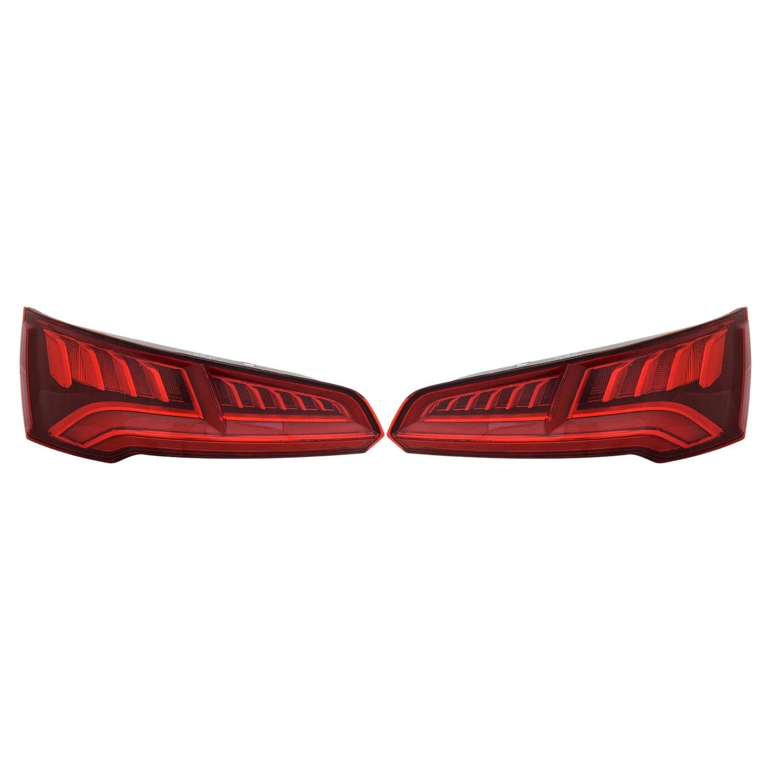 Set of 2 TYC Tail Light Lamp Assembly for Audi Q5 SQ5 (2018–2020)
