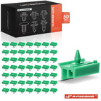 50Pcs Nylon Trim Cover Retainers for BMW 