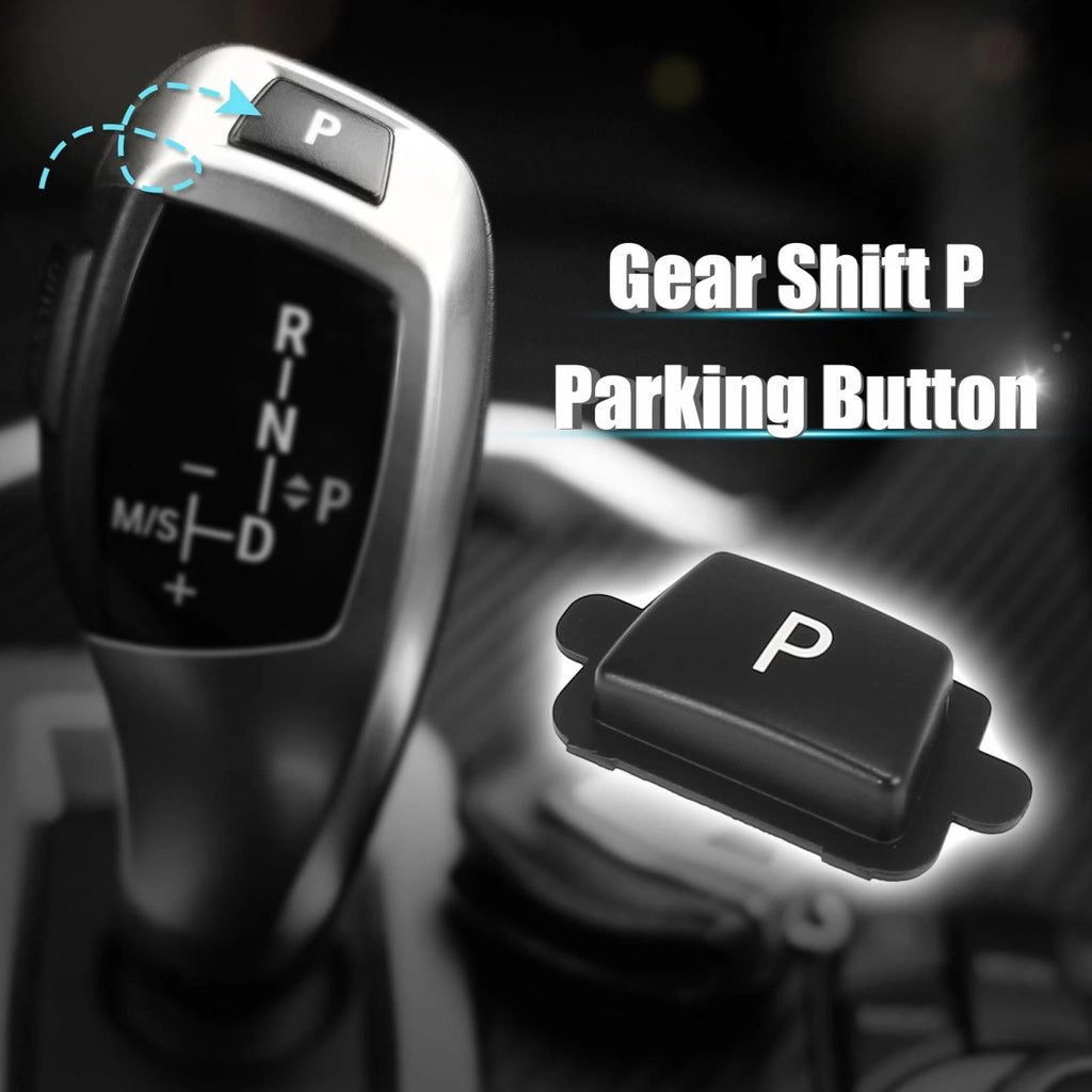 P Button Gear Shift Knob Cover for BMW 3 5 7 Series X3 X4 X5 X6 (F30 F31 F10 F11)