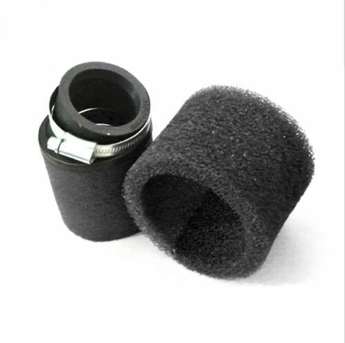 45mm Bent Angled Foam Air Filter Pod for PIT PRO Tra Quad Dirt Bike ATV